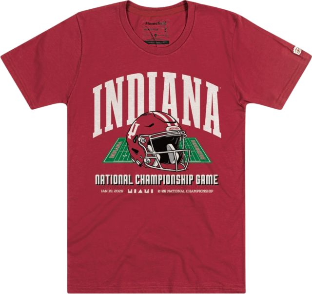 Indiana University Hoosiers Football 2026 National Championship Game Short Sleeve T-Shirt