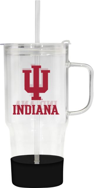Indiana University Hoosiers 40 oz. Glass Mug