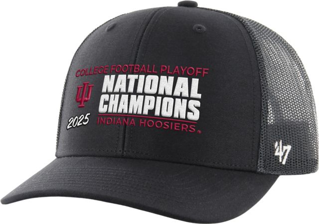 Indiana University Hoosiers Football 2025 National Champions Adjustable Cap