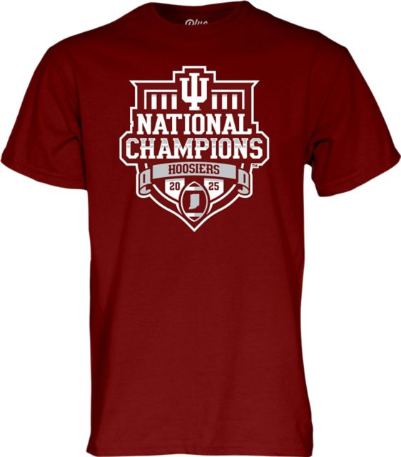 Indiana University Hoosiers Football 2025 National Champions Short Sleeve T-Shirt