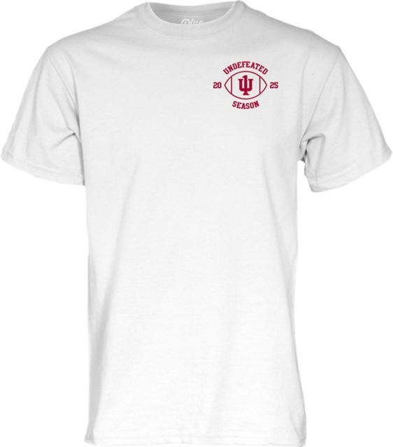 Indiana University Hoosiers Football 2025 Undefeated National Champions Short Sleeve T-Shirt