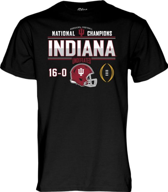 Indiana University Hoosiers Football 2025 National Champions Short Sleeve T-Shirt