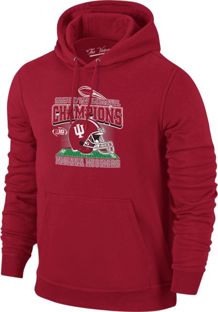 Indiana University Hoosiers Football 2025 Big 10 Champions Hooded Sweatshirt