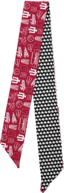 Indiana University Hoosiers Twill Silk Scarf