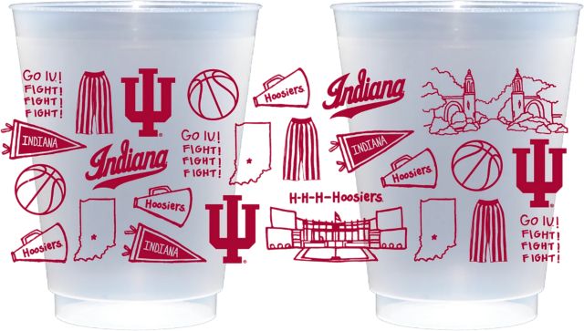 Indiana University Hoosiers 16 oz. Shatterproof Cup