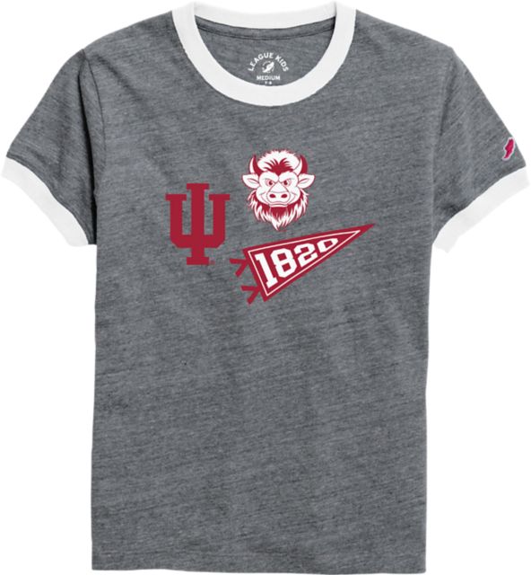 Indiana University Hoosiers Youth Ringer Short Sleeve T-Shirt