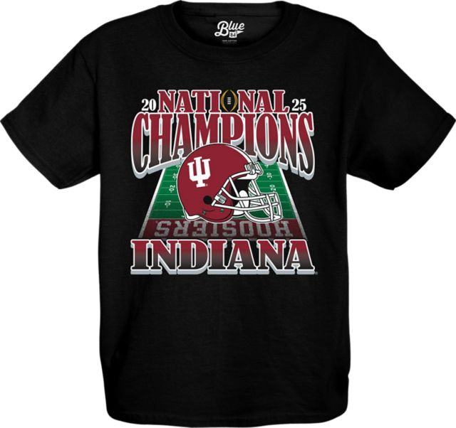 Indiana University Hoosiers Football 2025 National Champions Youth Short Sleeve T-Shirt