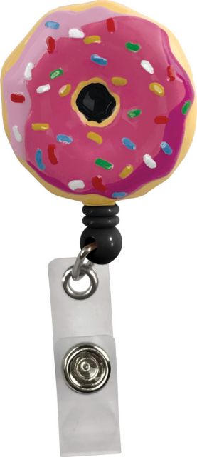 DELUXE RETRACTEZE ID HOLDER IN POLY BAG-DONUT