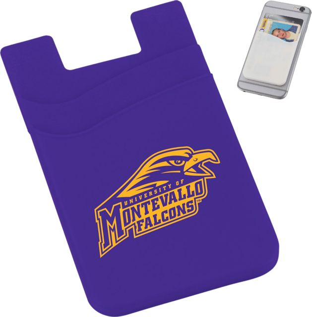 University of Montevallo Falcons Silicone Card Wallet
