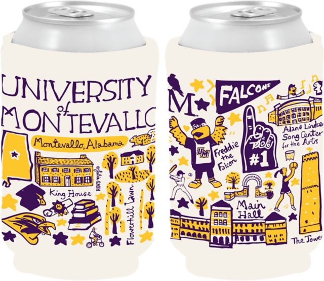 University of Montevallo Julia Gash Can Coozie