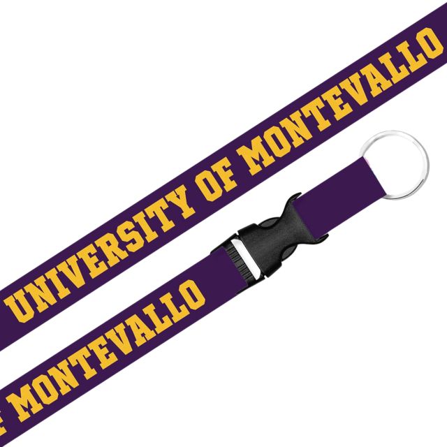 University of Montevallo Lanyard with Buckle