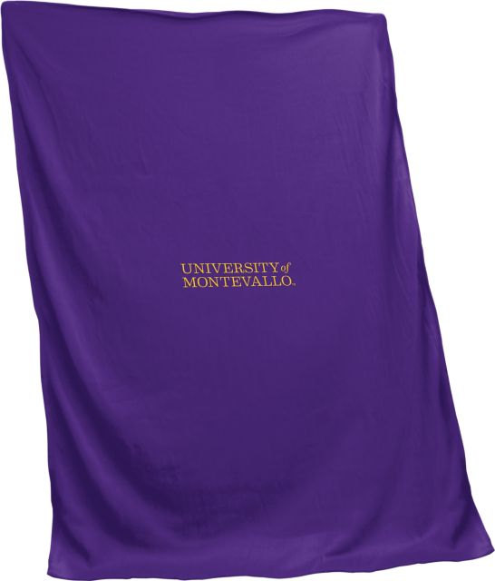 University of Montevallo 84x54 Falcons Sweatshirt Blanket
