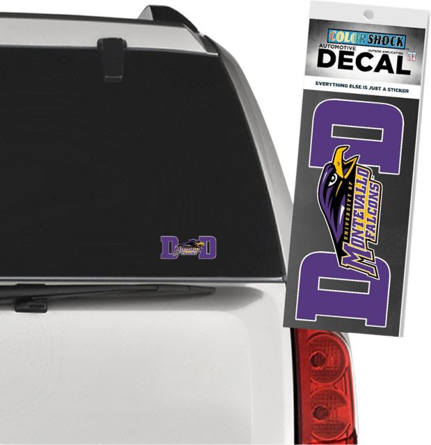 University of Montevallo Falcons Dad Decal