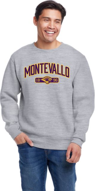 University of Montevallo Falcons Peace Crewneck Sweatshirt