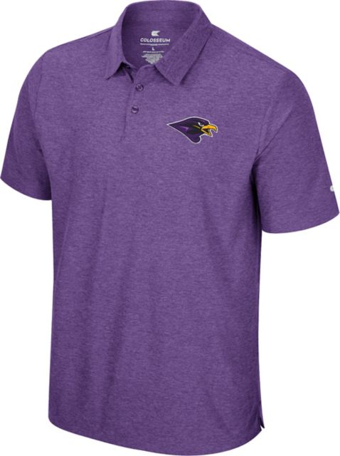 Baltimore Ravens NFL Logo Purple Polyster Polo Golf Shirt - Size Medium  Antigua