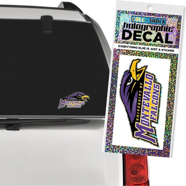 University of Montevallo Falcons Hologram Decal