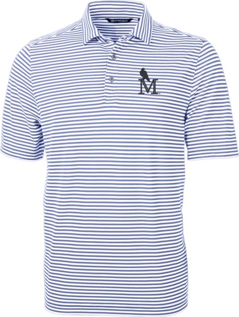 University of Montevallo Striped Eco Polo