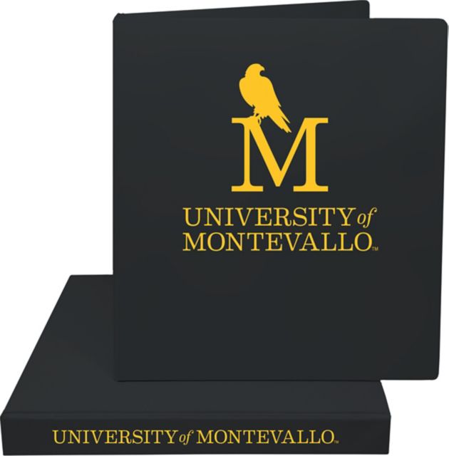 University of Montevallo 1'' Vinyl Binder