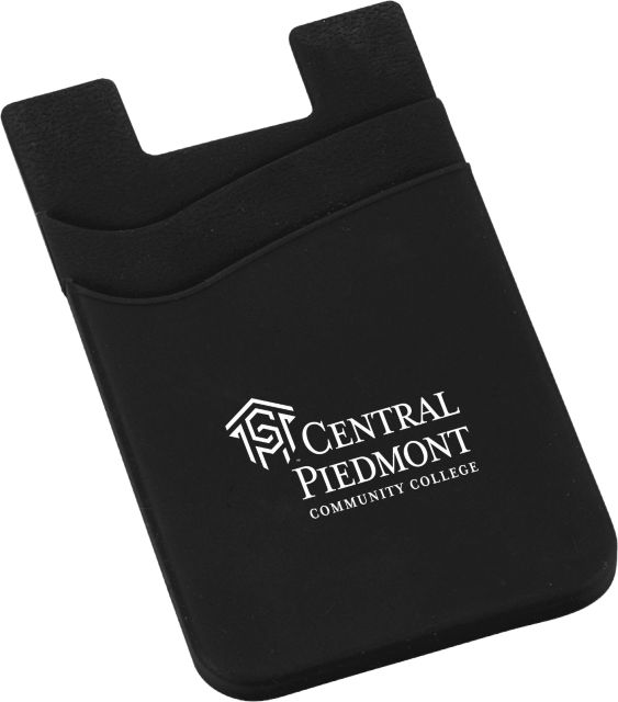 Central Piedmont Community College Silicone Card Wallet