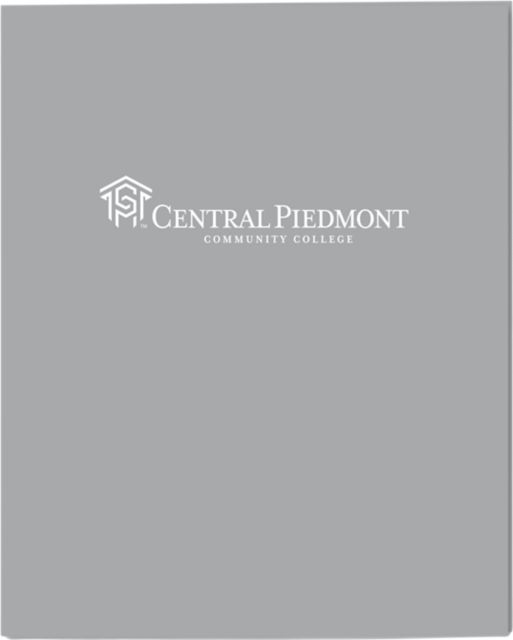 Central Piedmont Community College 2 Pocket Folder