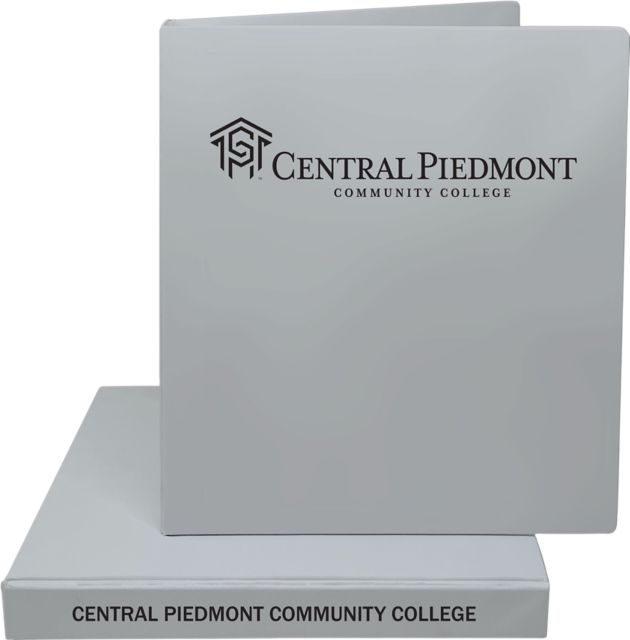 Central Piedmont Community College 1'' Vinyl Binder