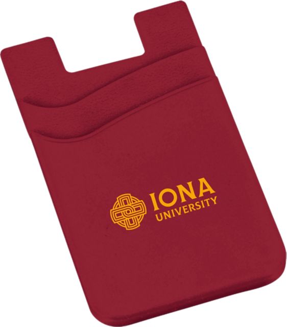 Iona University 2 Pocket Card Wallet