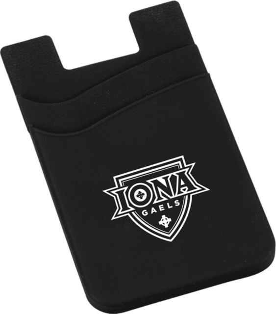 Iona University Silicone Card Wallet