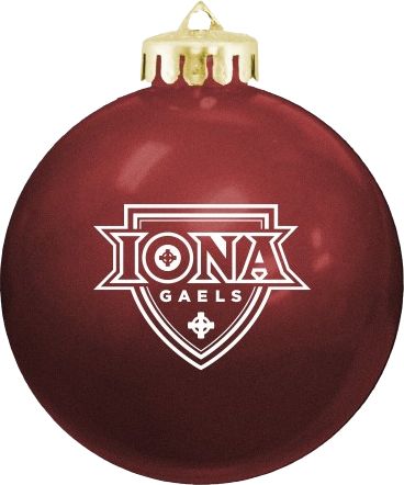 Iona University Gaels Shatterproof Ornament