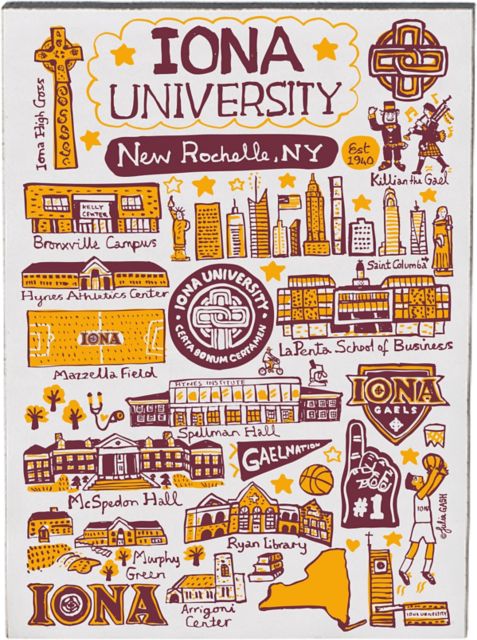 Iona University Jumbo Magnet