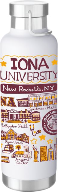 Iona University 24 oz Bottle