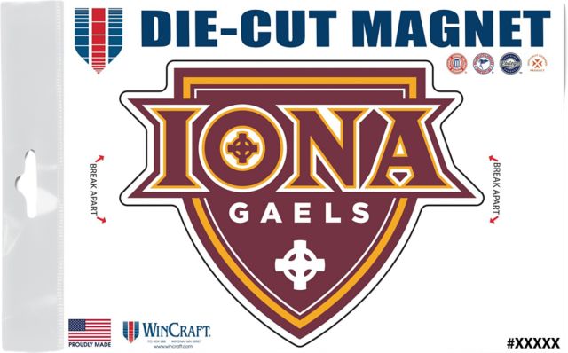 Iona University Gaels 3 x 5 Magnet