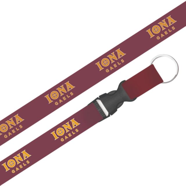 Iona University Lanyard with Buckle
