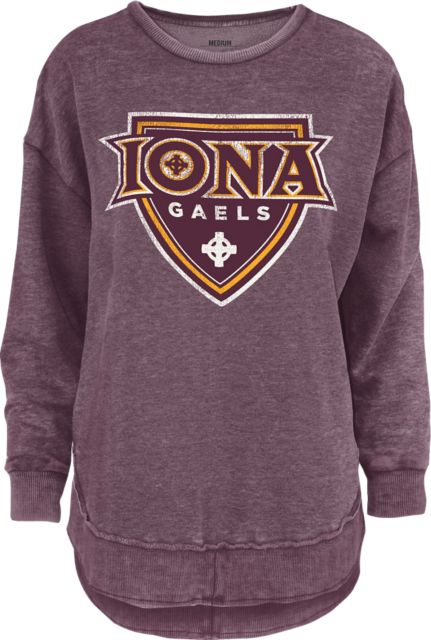 Iona University Women's Poncho Crewneck Sweatshirt