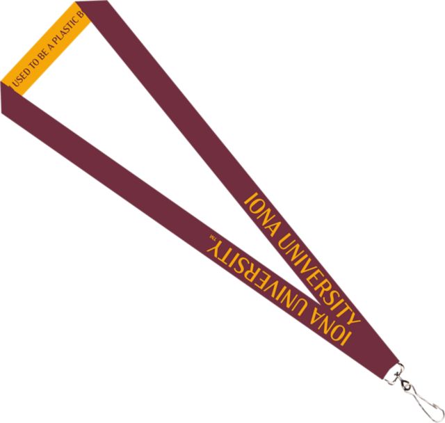 Iona University Recycled Lanyard