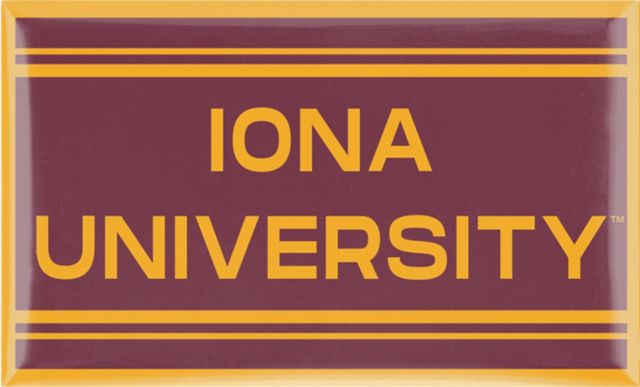 Iona University 2.2x3.6 Magnet