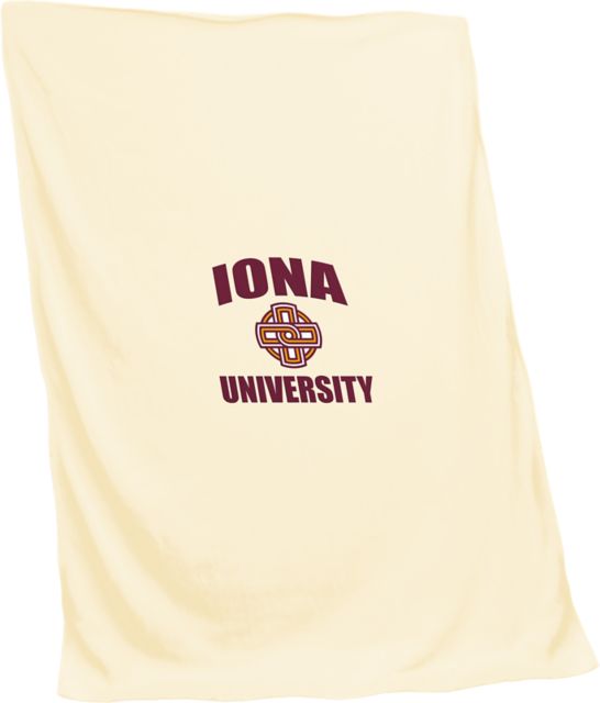 Iona University 84x54 Blanket