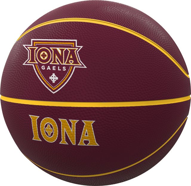 Iona University Mini Rubber Basketball