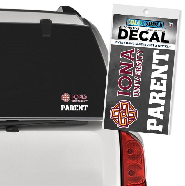 Iona University Parent Decal