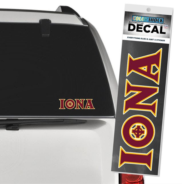 Iona University Primary Decal
