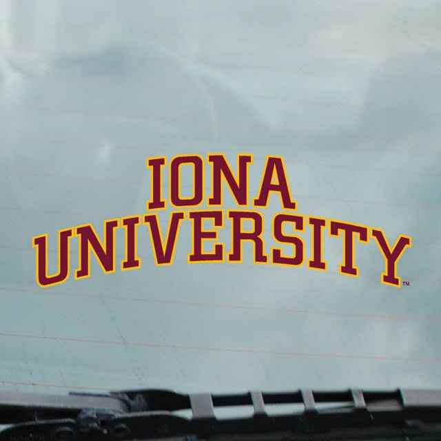 Iona University Decal