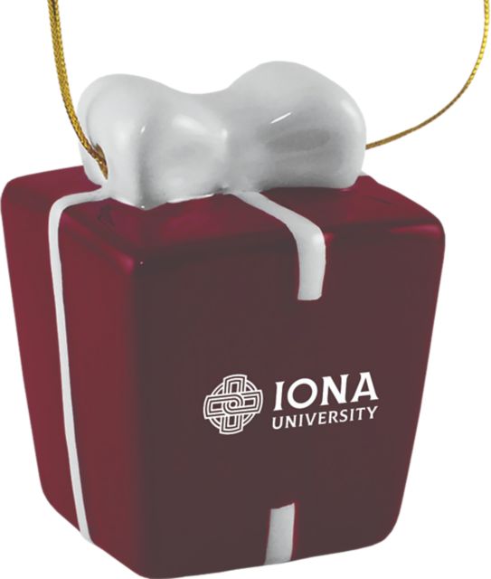 Iona University Present Ornament