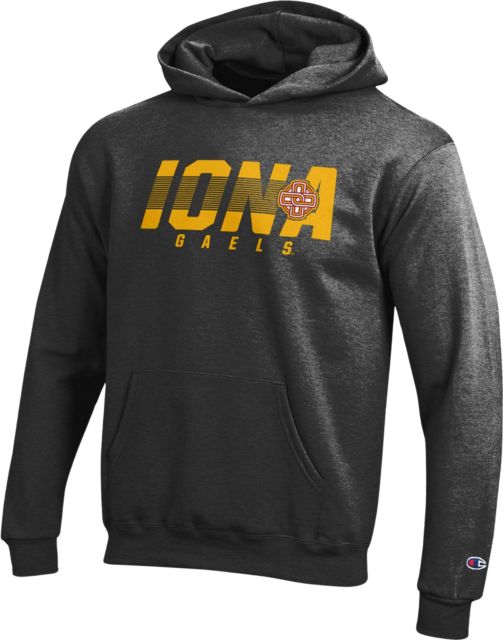 Iona University Gaels Sustainable Youth Hooded Sweatshirt