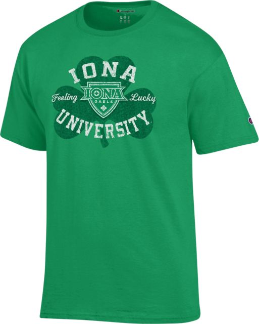 Iona University Gaels St. Patrick's Day Short Sleeve T-Shirt