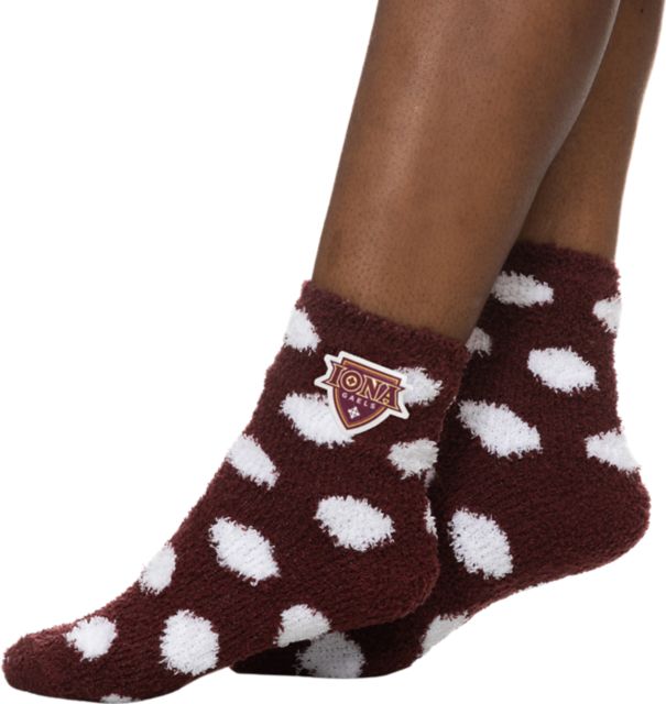 Iona University Women's Plush Socks