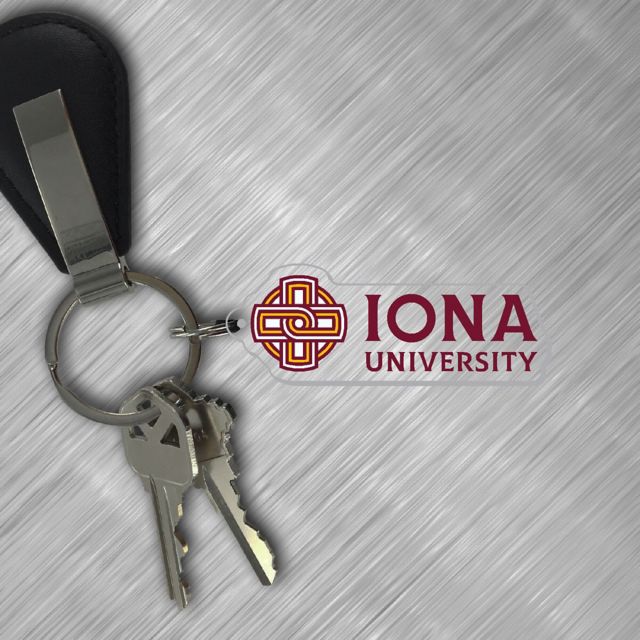 Iona University Keychain