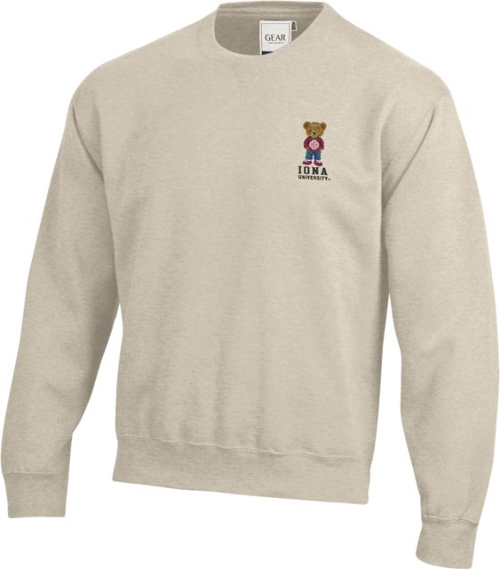 Iona University Teddy Crewneck Sweatshirt