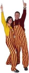 Iona University Stripe Game Bib Overalls