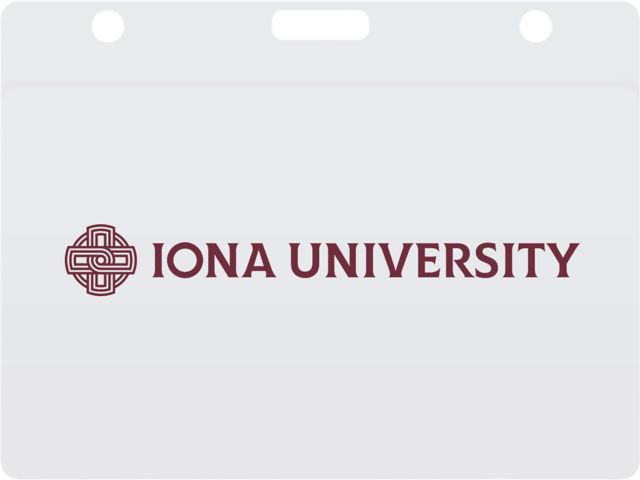Iona University Thumbnotch Card Guard