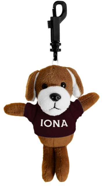 Iona University Plush Keychain