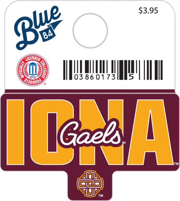 Iona University Gaels Mini Sticker